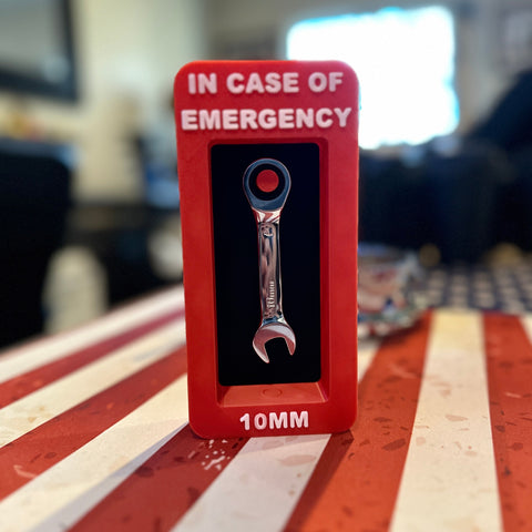 10mm Wrench In Case Of Emergency
