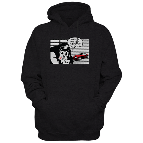 "Why Is His Car Stock" Tuner Crate Hoodie