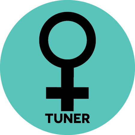 Tuner Girl Pin
